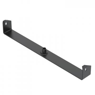 Centre suspension for cable tray, side height 60 mm, black