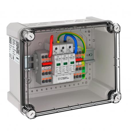 Generator connection box, type 2, for 4 strings