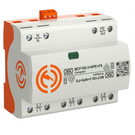 LightningController Compact – MCF100 3+N/PE | 25 | jā | 255 | IP20