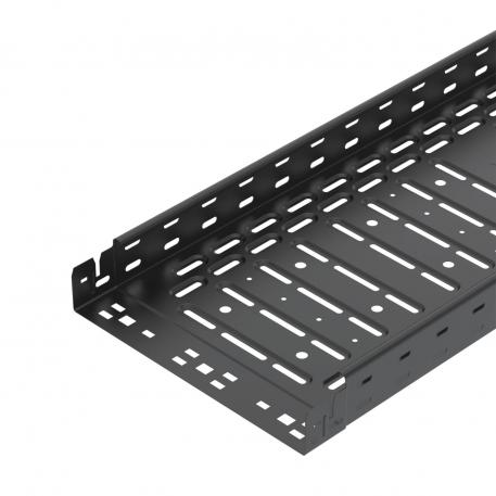 Cable tray RKS-Magic® 60 FS black 3050 | 300 | 60 | 0,75 | nē | melns; RAL 9005 | Tērauds | PES135 – poliesters