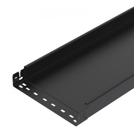 Cable tray MKS-Magic® 60, unperforated, black 3050 | 300 | 60 | 1 | nē | melns; RAL 9005 | Tērauds | PES135 – poliesters