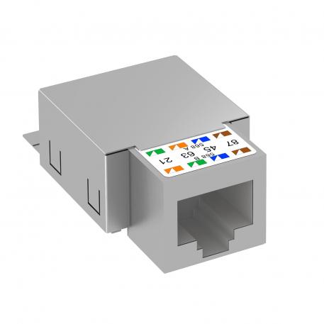 Datu pārraides pieslēguma modulis RJ45, kat. 5e, ekranēts