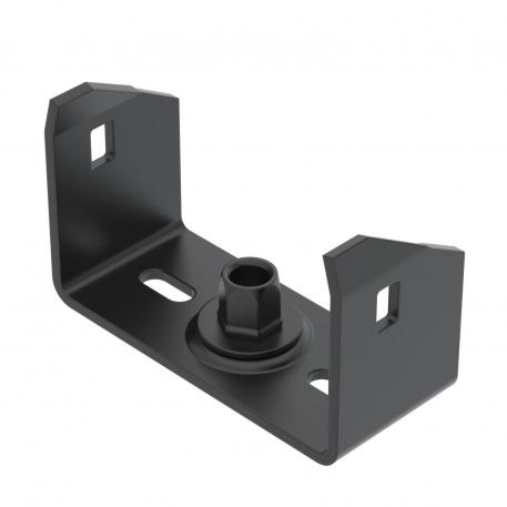 Centre suspension for cable tray, side height 60 mm, black 40 | 100 | 10,5 | 94 | melns; RAL 9005