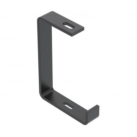 Suspension  bracket, black 127 | 180 | 0,6 |  | 100 | 11 | melns; RAL 9005