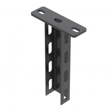 US 3 suspended  support FSK black 200 | melns; RAL 9005