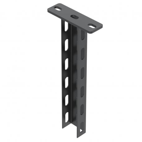 US 3 suspended  support FSK black 300 | melns; RAL 9005